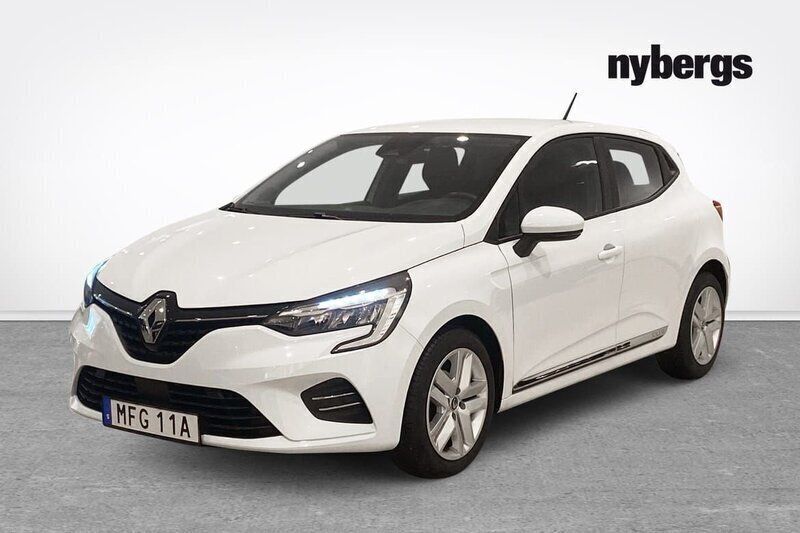 Vit Begagnad 2021 Renault Clio V Zen Halvkombi | 129 000 kr (Bra pris) - Bild 1/4
