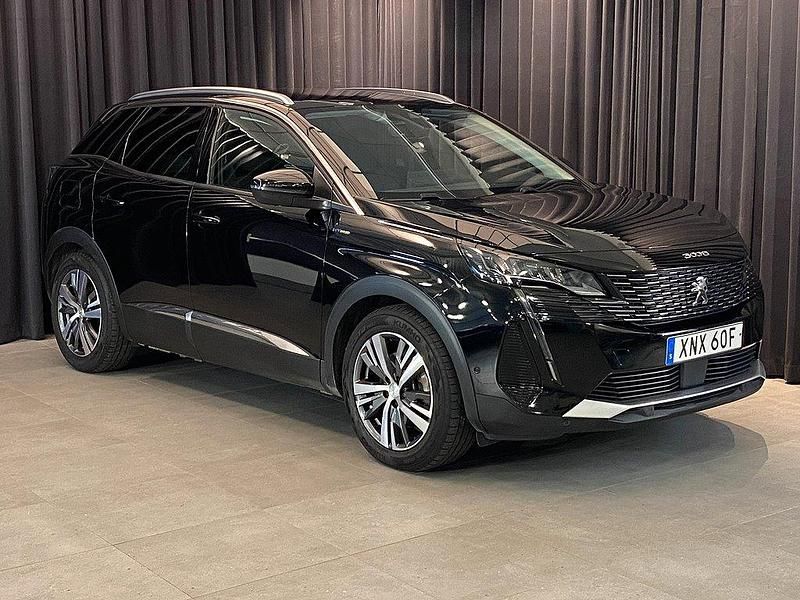 Svart Begagnad 2020 Peugeot 3008 SUV | 259 500 kr - Bild 1/4