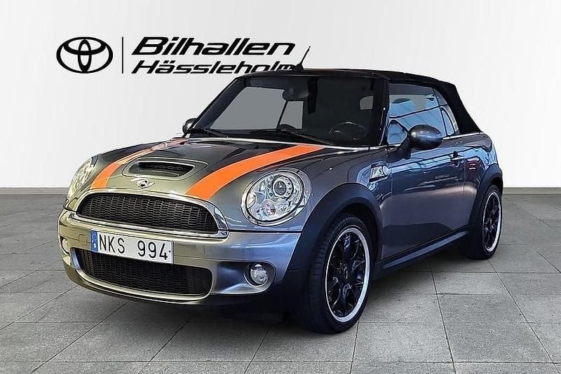 Grå Begagnad 2010 Mini Cooper S Cabriolet Chili Cab | 129 900 kr - Bild 1/4