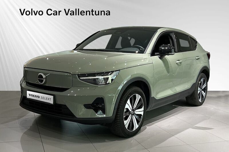 Grön Begagnad 2022 Volvo EC40 Ultimate SUV | 439 900 kr (Marknadspris) - Bild 1/3
