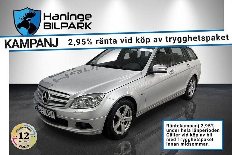 Silver Begagnad 2011 Mercedes C180 Kombi | 99 900 kr (Marknadspris) - Bild 1/2