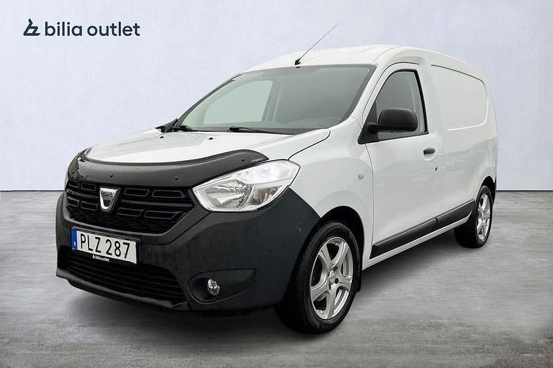 Vit Begagnad 2017 Dacia Dokker Express Van | 59 900 kr (Marknadspris) - Bild 1/3