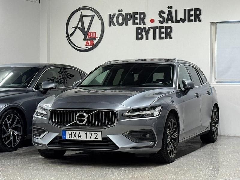 Grå Begagnad 2018 Volvo V60 Inscription Kombi | 194 900 kr - Bild 1/4