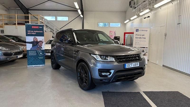 Grå Begagnad 2014 Land Rover Range Rover Sport SUV | 299 000 kr (Lite dyr) - Bild 1/4