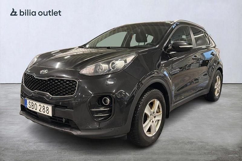 Svart Begagnad 2016 Kia Sportage SUV | 70 000 kr - Bild 1/4