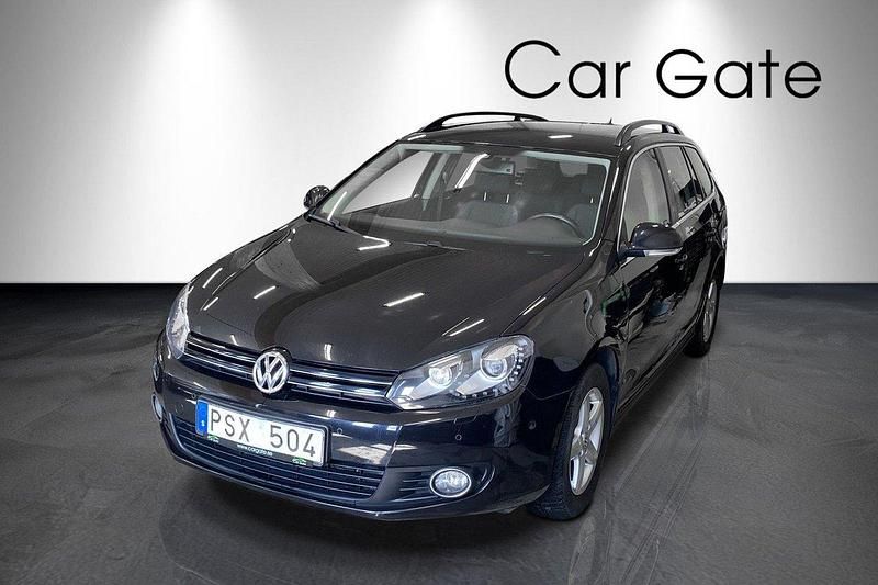 Svart Begagnad 2011 VW Golf VI Style Kombi | 99 900 kr (Lite dyr) - Bild 1/4