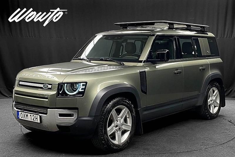 Pangea grön Begagnad 2020 Land Rover Defender SE SUV | 549 800 kr (Bra pris) - Bild 1/3