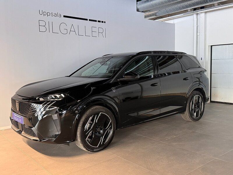 Svart Ny 2024 Peugeot e-5008 GTi SUV | 579 800 kr (Marknadspris) - Bild 1/4