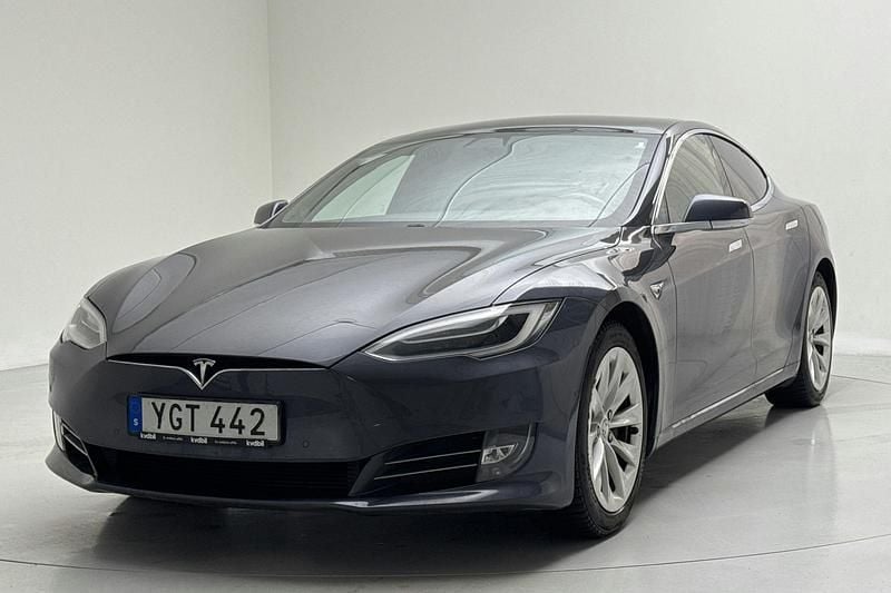 Begagnad Tesla Model S 350 kW (476 HK) 2017 Grå Halvkombi