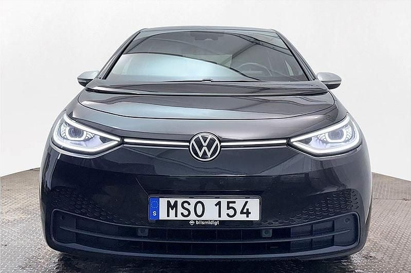 Begagnad VW ID.3 Pro 150 kW (204 HK) 2020 Mörkgrå Halvkombi