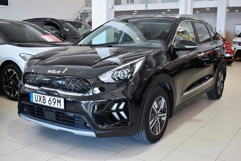 Svart Begagnad 2021 Kia Niro Advance SUV | 259 000 kr (Bra pris) - Bild 1/4
