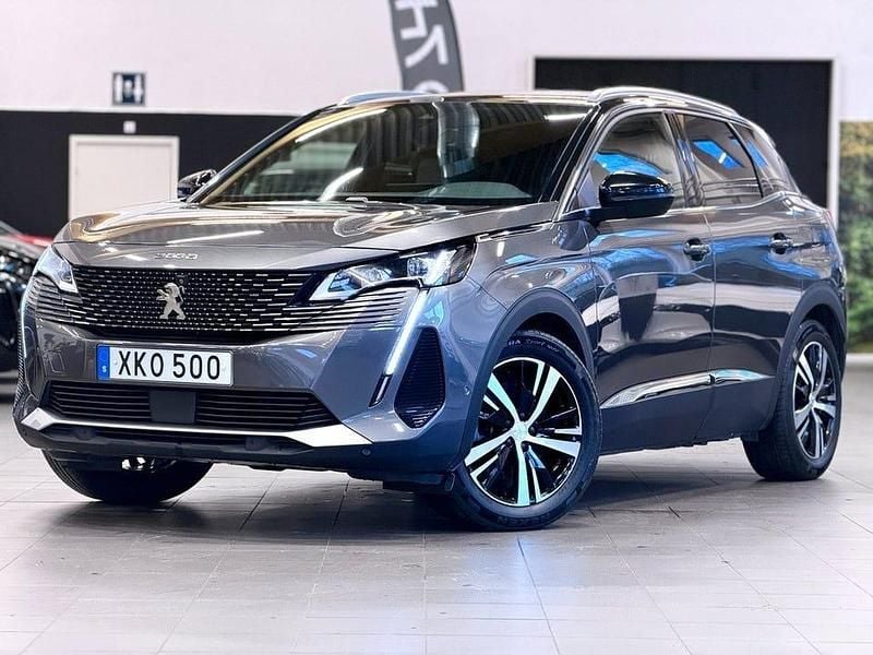 Grå Begagnad 2021 Peugeot 3008 GTi SUV | 239 900 kr (Bra pris) - Bild 1/4