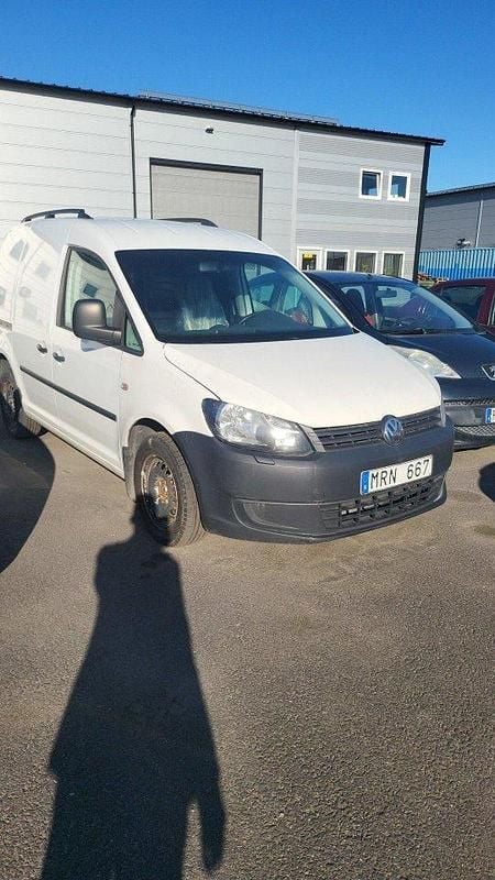 Vit Begagnad 2012 VW Caddy Minibuss | 42 000 kr (Bra pris) - Bild 1/1