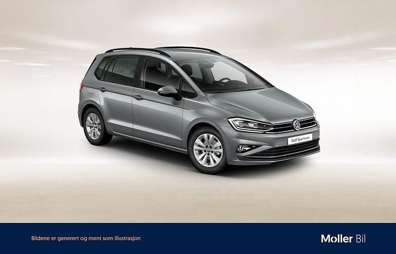 Indium grey metallic Begagnad 2018 VW Golf VII Halvkombi | 129 900 kr (Bra pris) - Bild 1/4