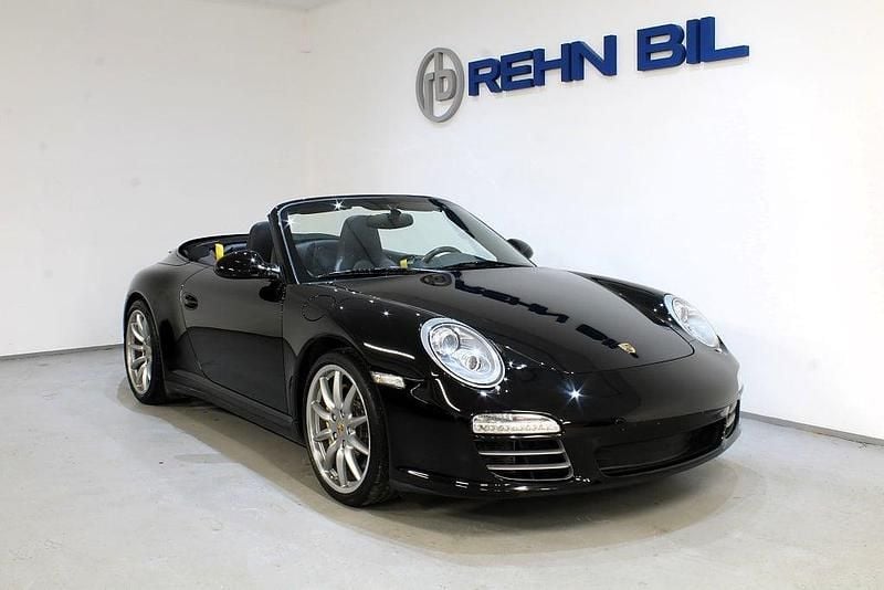 Begagnad Porsche 911 Carrera 4S Cabriolet 408 HK (300 kW) 2010 Svart Cab