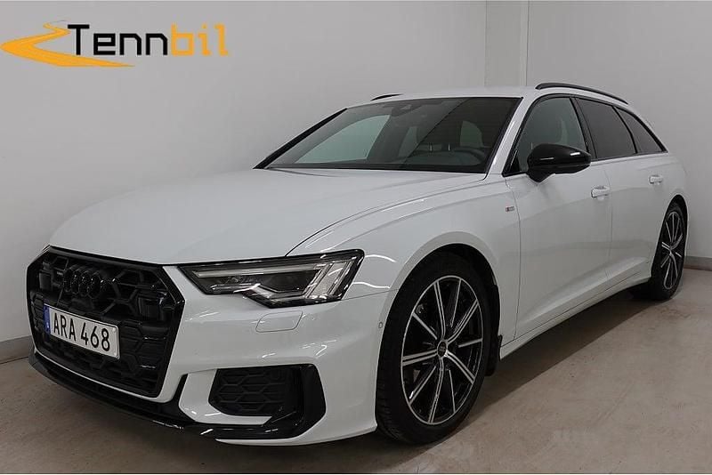 Begagnad Audi A6 S-Line 204 HK (150 kW) 2023 Vit Kombi