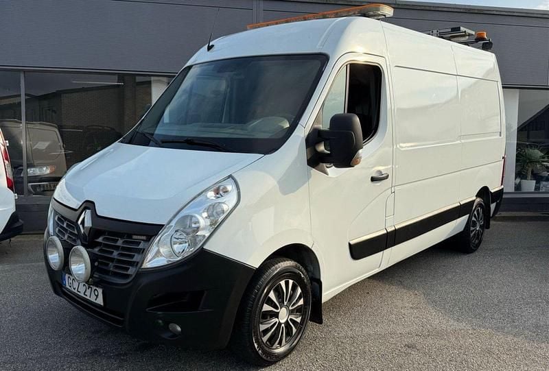 Vit Begagnad 2015 Renault Master Van | 114 900 kr (Marknadspris) - Bild 1/4