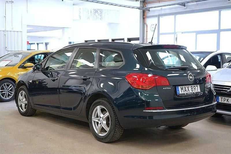 Begagnad Opel Astra Enjoy 140 HK (102 kW) 2015 Grönmetallic Kombi