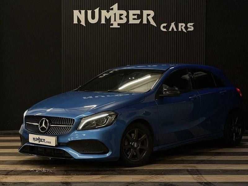 Begagnad Mercedes A180 AMG 122 HK (89 kW) 2016 Blå Halvkombi