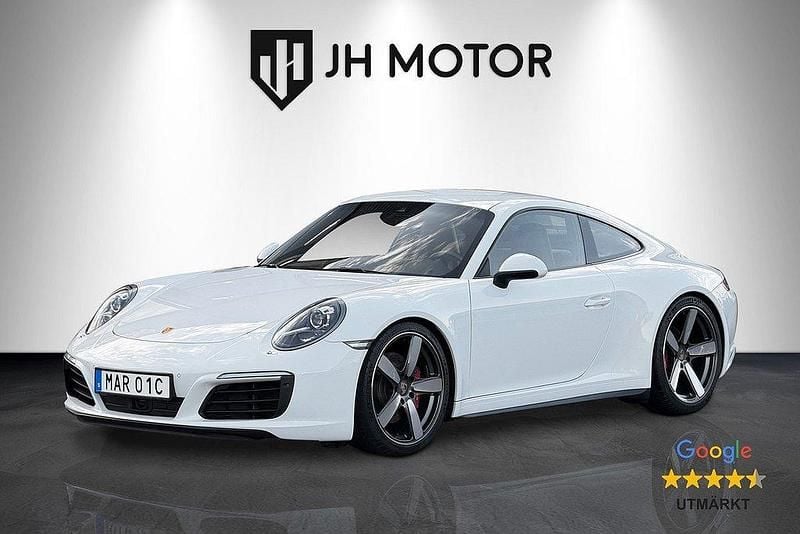 Vit Begagnad 2016 Porsche 911 Carrera 4S Sedan | 999 900 kr - Bild 1/4