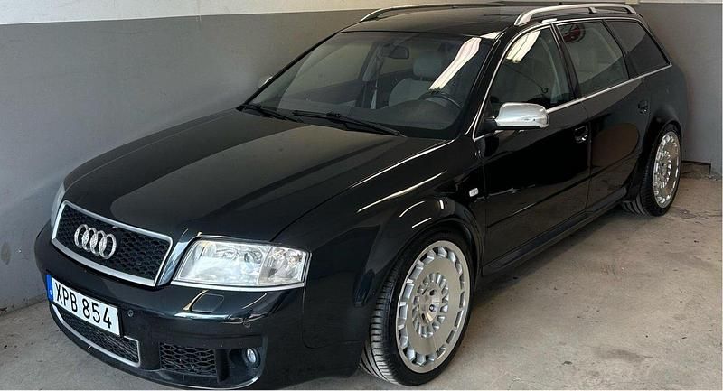 Svart Begagnad 2000 Audi S6 Kombi | 108 000 kr (Bra pris) - Bild 1/4