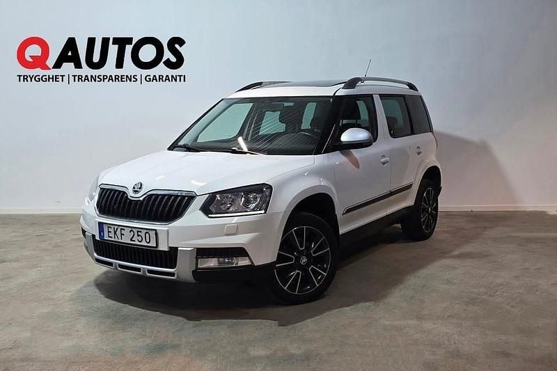 Vit Begagnad 2015 Skoda Yeti Outdoor SE SUV | 99 800 kr (Lite dyr) - Bild 1/3