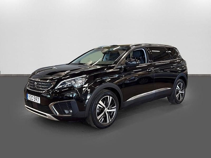 Begagnad Peugeot 5008 131 HK (96 kW) 2017 Svart SUV