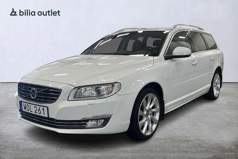Vit Begagnad 2016 Volvo V70 Standard Kombi | 224 900 kr - Bild 1/3