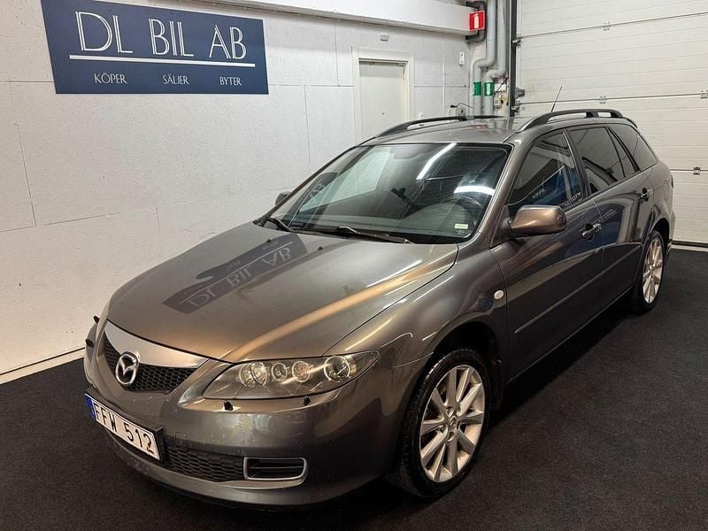 Grå Begagnad 2007 Mazda 6 Inclusive Kombi | 24 900 kr - Bild 1/4