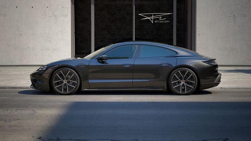 Ny Porsche Taycan 319 kW (435 HK) 2026 Svart Sedan