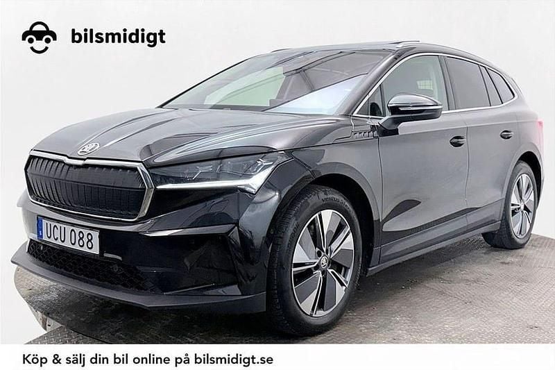 Svart Begagnad 2022 Skoda Enyaq iV Comfort SUV | 299 800 kr (Bra pris) - Bild 1/3