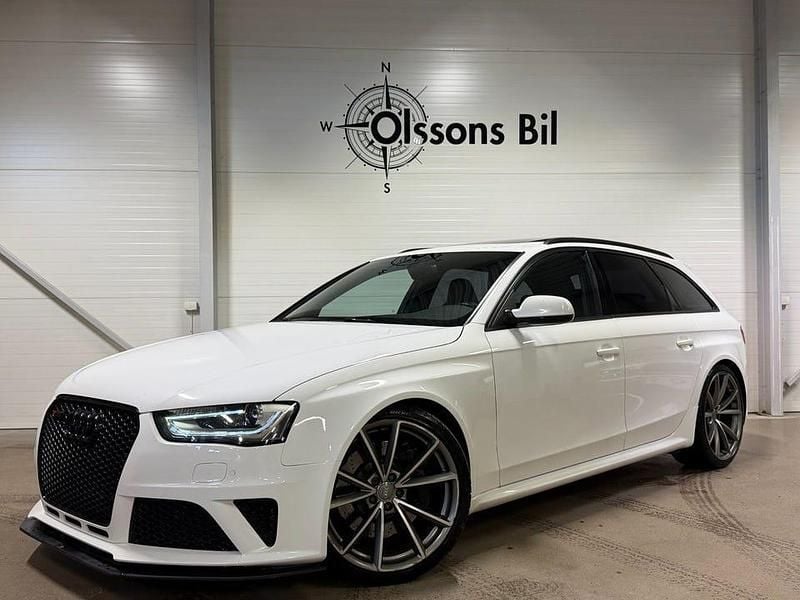 Vit Begagnad 2013 Audi RS4 Kombi | 329 900 kr (Bra pris) - Bild 1/4