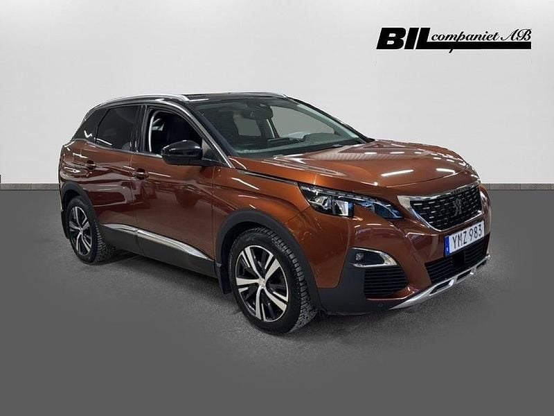 Begagnad Peugeot 3008 120 HK (88 kW) 2017 Brun Kombi