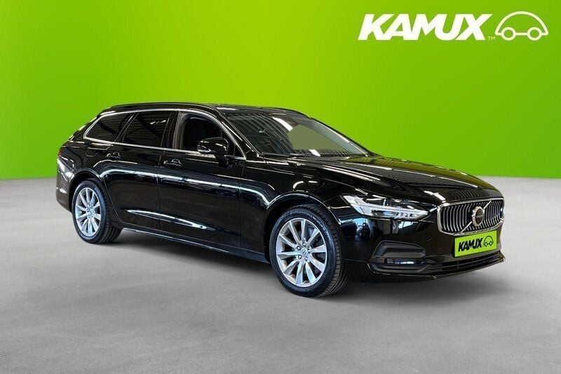 Svart Begagnad 2022 Volvo V90 Momentum Kombi | 368 900 kr (Marknadspris) - Bild 1/4