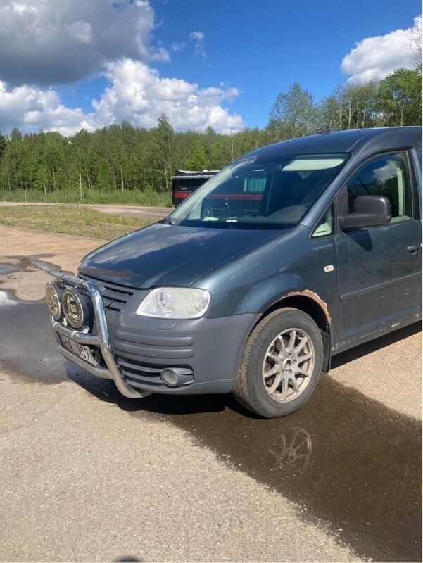 Grå Begagnad 2008 VW Caddy Maxi Minibuss | 12 000 kr - Bild 1/4