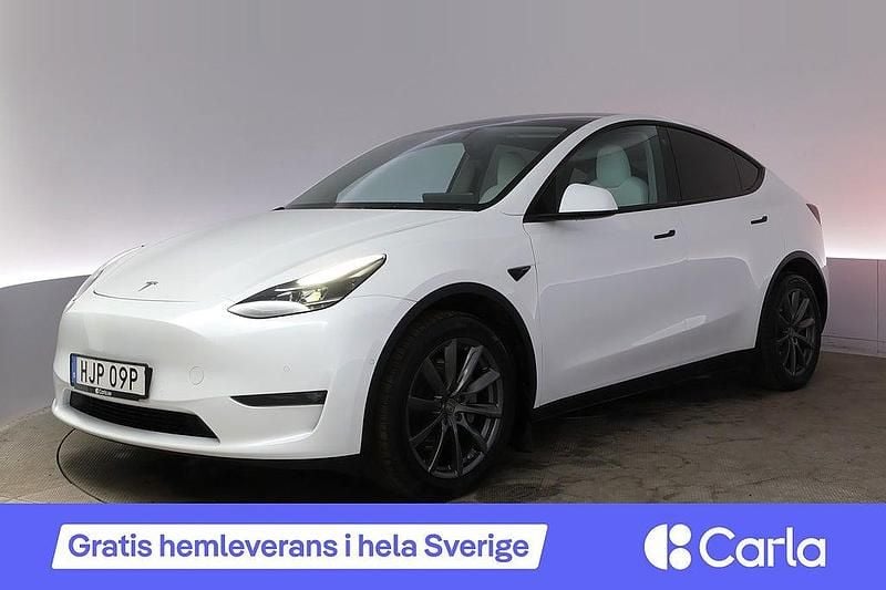 Begagnad Tesla Model Y Long Range AWD 378 kW (514 HK) 2022 Vit SUV