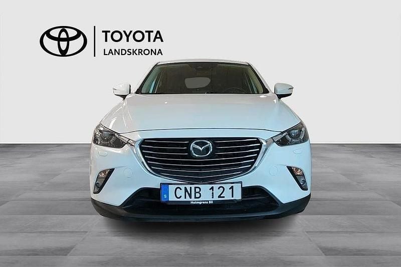 Begagnad Mazda CX-3 Optimum 121 HK (88 kW) 2017 Vit SUV
