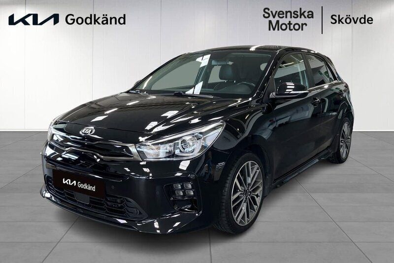 Svart Begagnad 2020 Kia Rio GT-Line Halvkombi | 199 200 kr (Lite dyr) - Bild 1/4