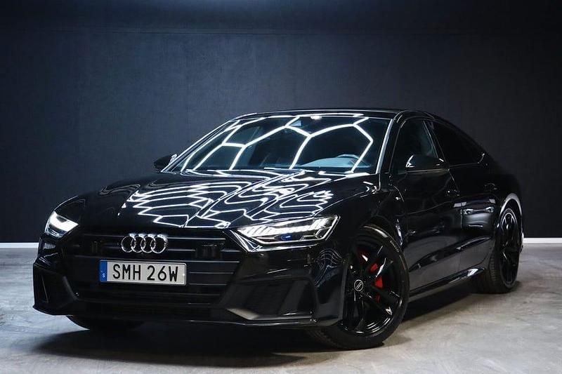 Begagnad Audi A7 S-Line 368 HK (270 kW) 2021 Svart Halvkombi