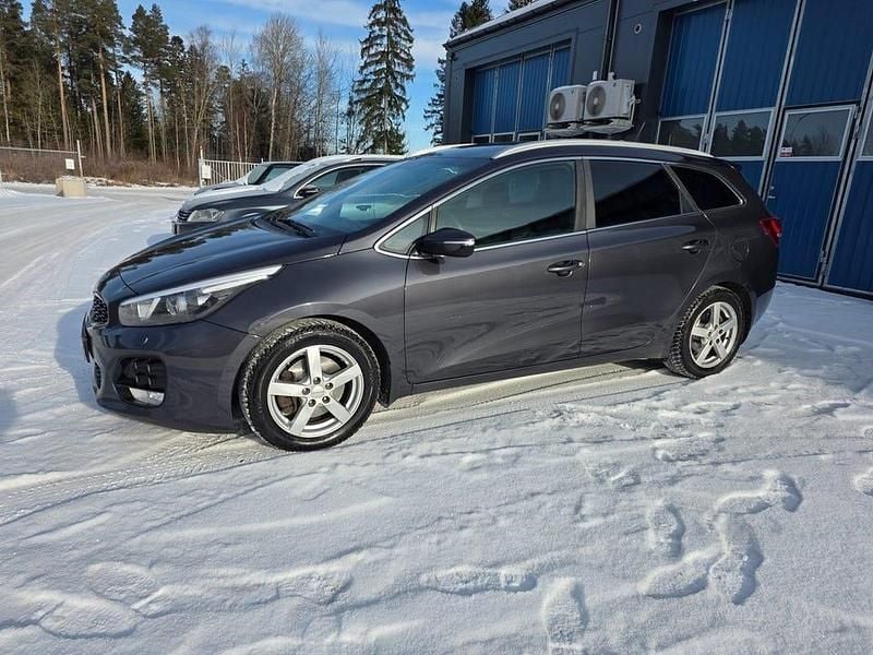 Begagnad Kia Ceed Sportswagon GT-Line 136 HK (100 kW) 2016 Grå Kombi