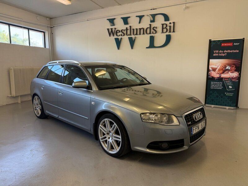Mörkgrå Begagnad 2007 Audi A4 Comfort Kombi | 49 900 kr (Dyr) - Bild 1/4