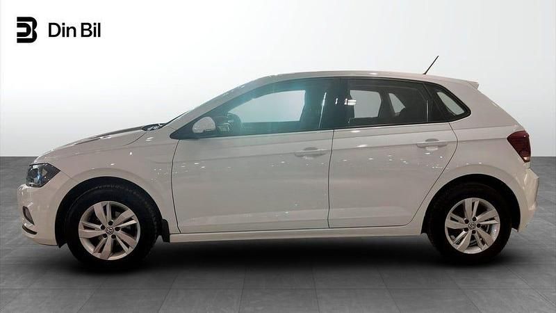 Begagnad VW Polo 95 HK (69 kW) 2019 Vit Halvkombi