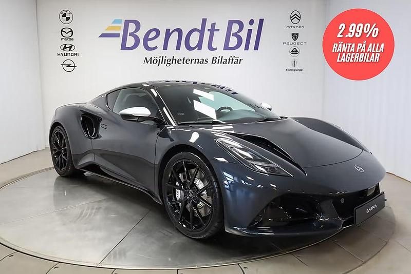 Ny Lotus Emira 405 HK (297 kW) 2026 Shadow grey Sportkupé