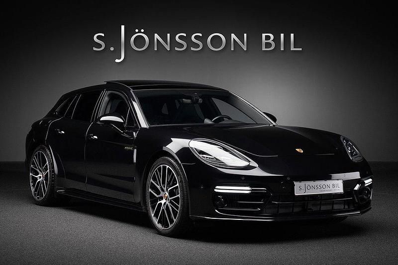 Svart Begagnad 2023 Porsche Panamera 4S Sport Turismo Sedan | 1 079 000 kr - Bild 1/4
