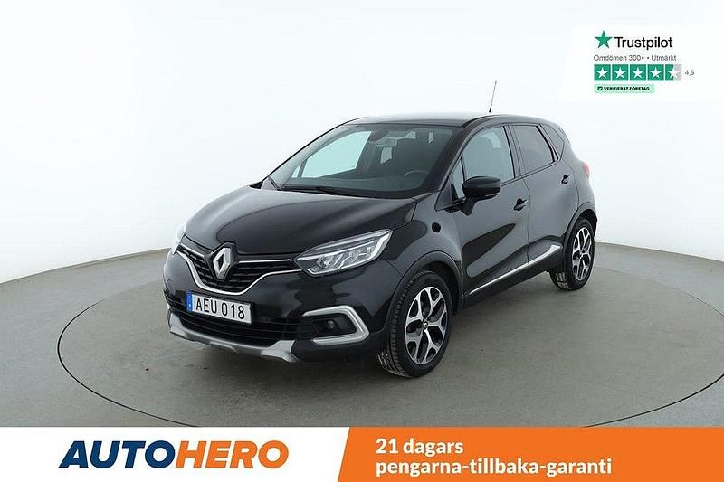 Svart Begagnad 2018 Renault Captur SUV | 135 000 kr (Marknadspris) - Bild 1/4