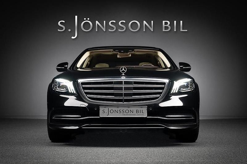 Begagnad Mercedes S450 367 HK (269 kW) 2018 Obsidiansvart metallic Sedan