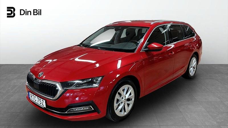 Röd Begagnad 2020 Skoda Octavia Kombi | 199 900 kr (Lite dyr) - Bild 1/4