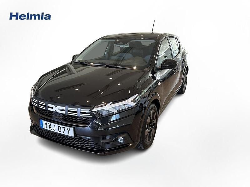 Svart Ny 2025 Dacia Sandero Expression Halvkombi | 228 200 kr (Marknadspris) - Bild 1/4