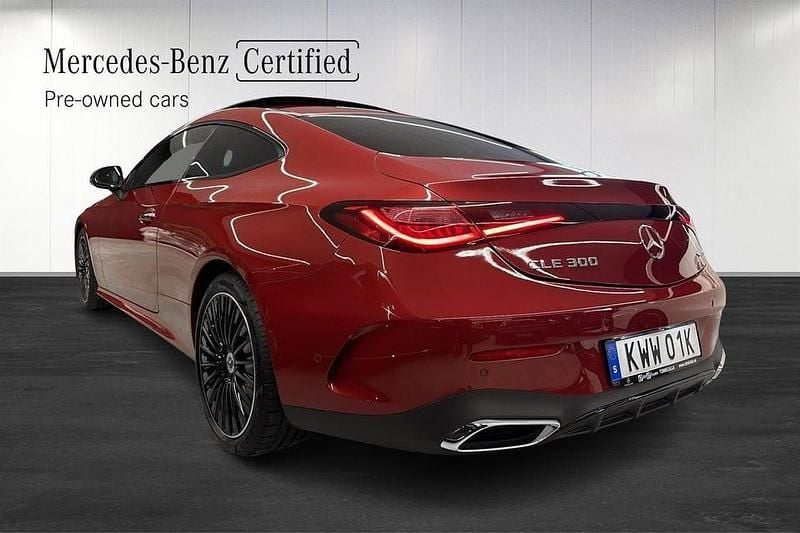 Begagnad Mercedes CLE300 AMG 258 HK (189 kW) 2024 Röd Sportkupé