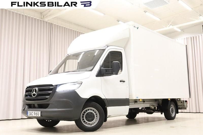 Vit Begagnad 2022 Mercedes Sprinter Van | 399 900 kr (Lite dyr) - Bild 1/4